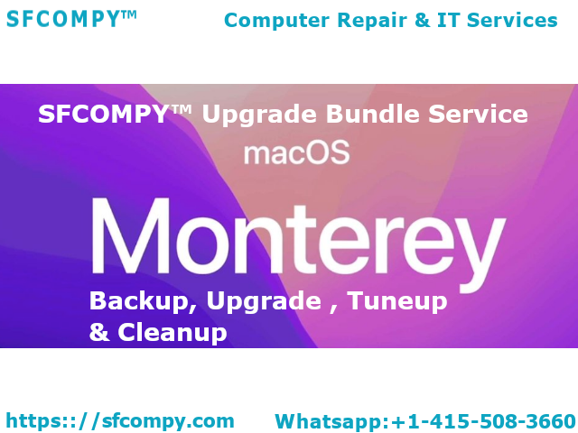 SFCOMPY™ macOS Monterey upgrade Bundle Service
