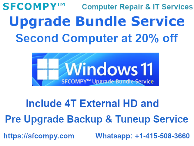 SFCOMPY Windows 11 upgrade Bundle Service