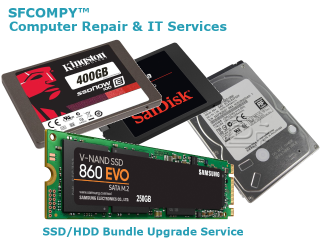 SFCOMPY™ SSD upgrade Bundle Service
